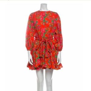 Rhode Ella dress in color Red Dazzle
